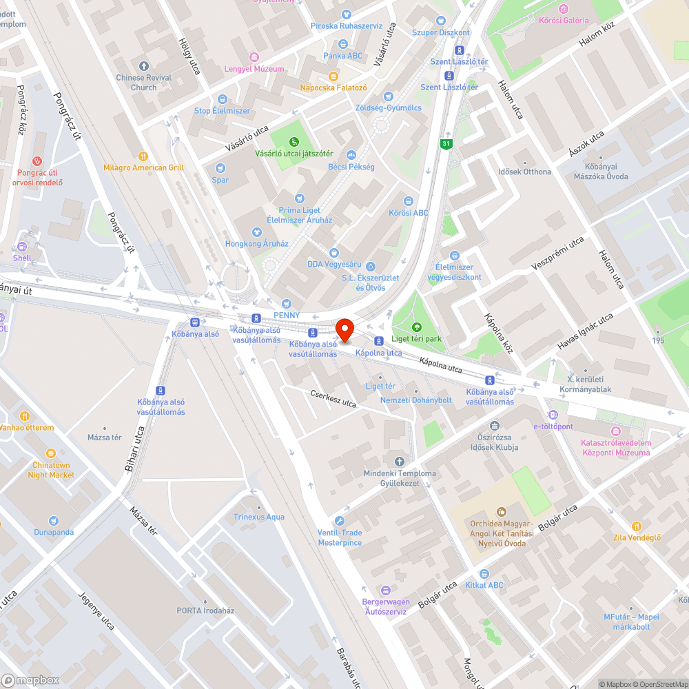 Útszéli szétzúzott korlátok cseréje bejelentés helye