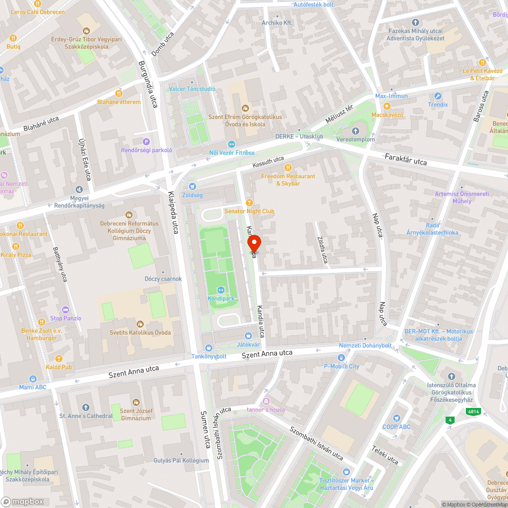 Hibás lámpafejek bejelentés helye