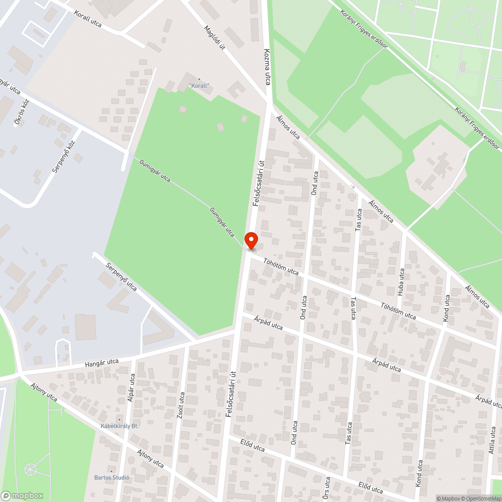 Nem lehet kilátni kanyarodásnál, kellene egy tükör bejelentés helye