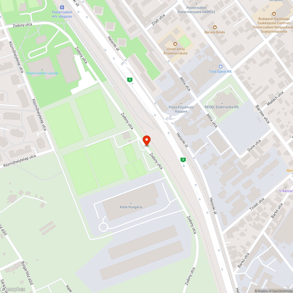 Kidőlt a megállni tilos tábla bejelentés helye