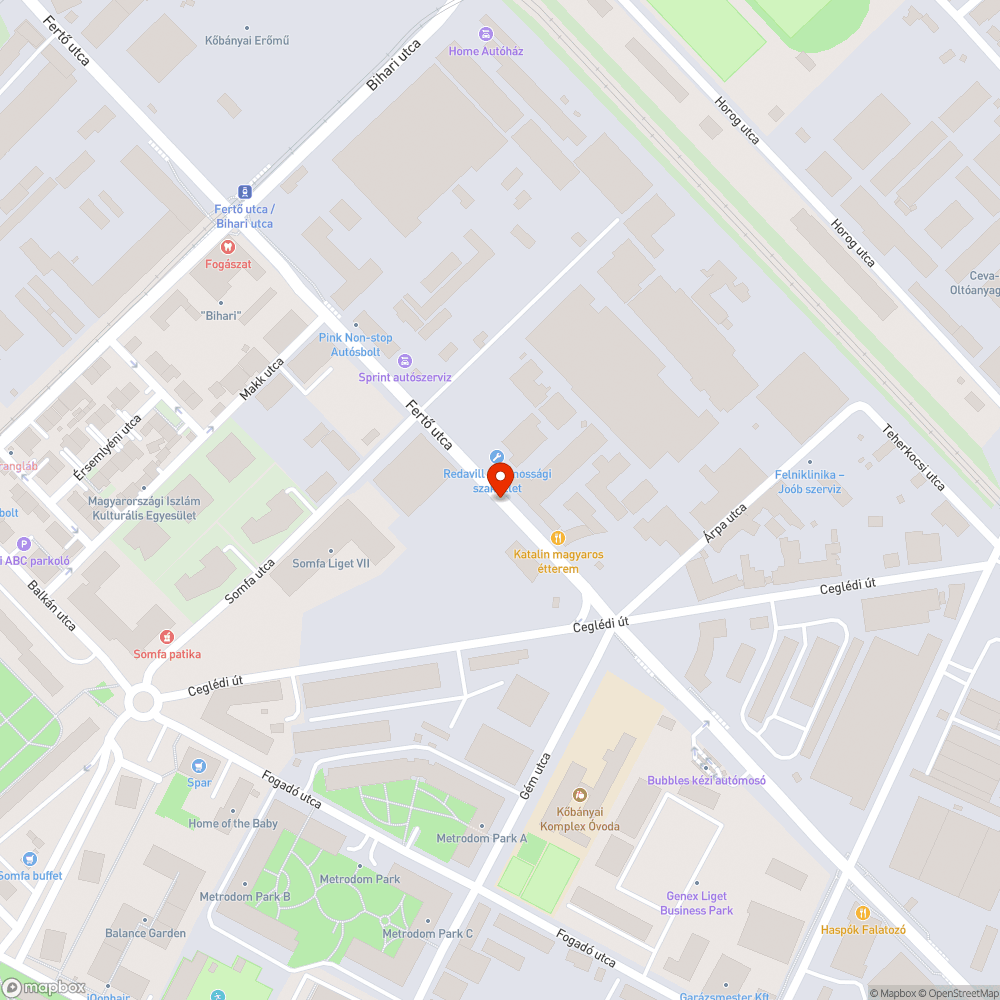 Szemét és bútorroncsok a Fertő utcában bejelentés helye