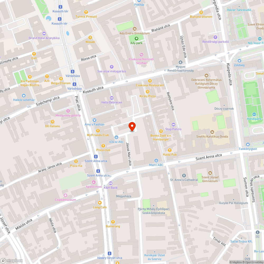 Hibás lámpafej bejelentés helye