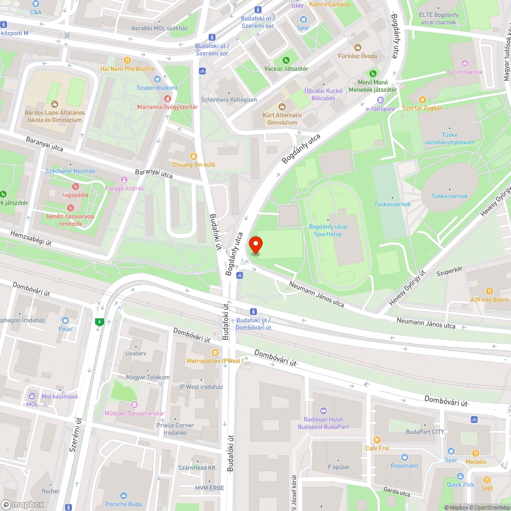 Szemét bejelentés helye