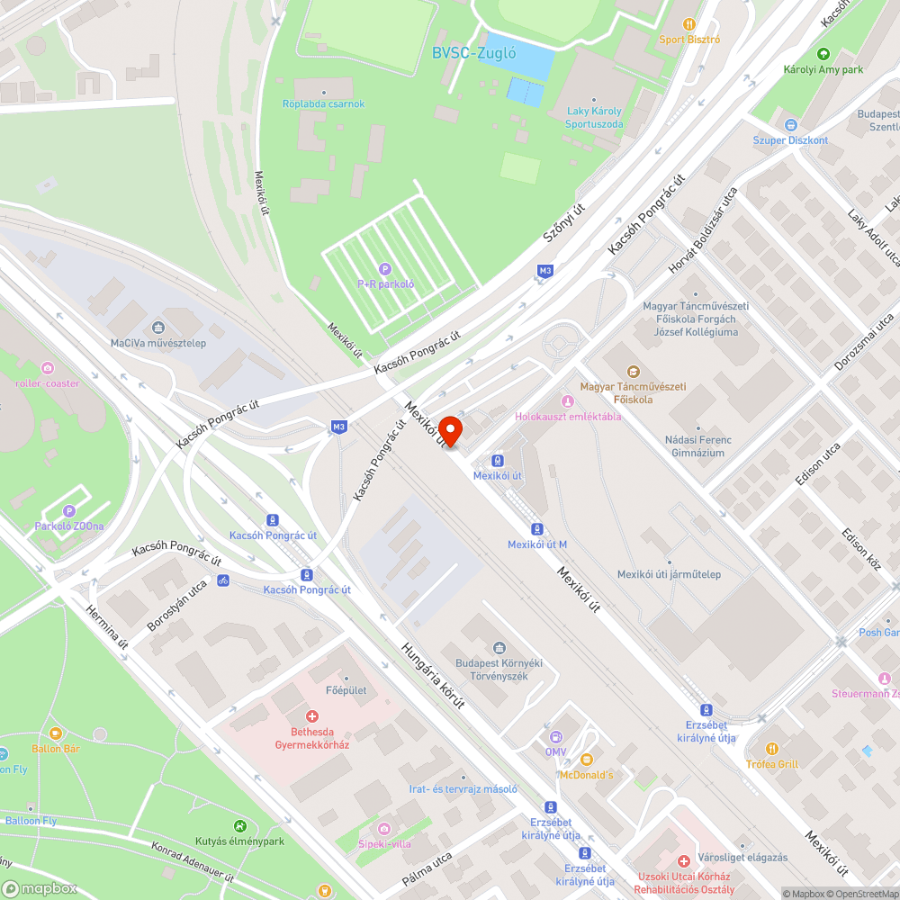 Hulladékgyűjtő sziget túltelített bejelentés helye