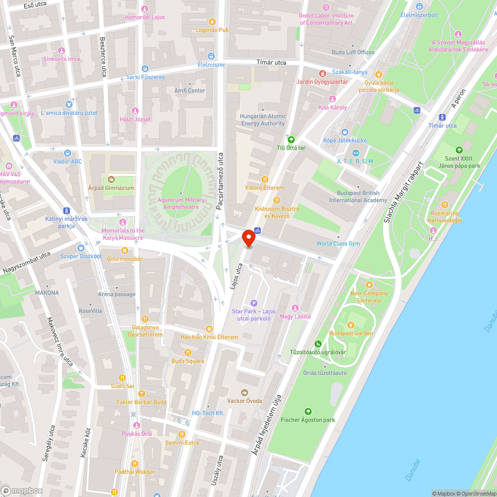 Lajos utca 91. lomis fogva bejelentés helye