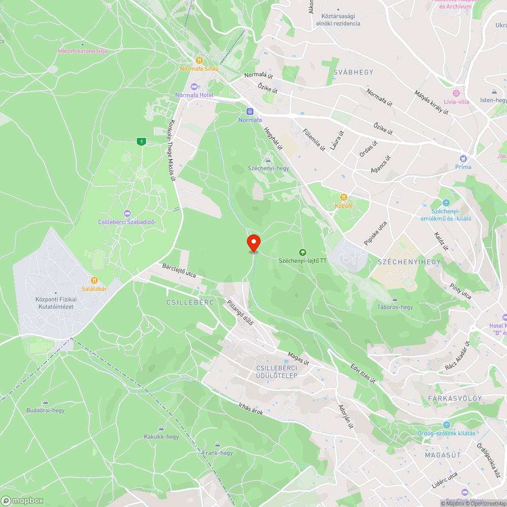 Elhagyatott sorompó bejelentés helye