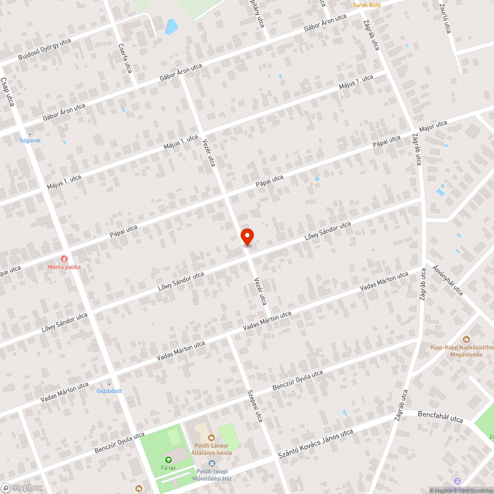 Hatalmas kátyú bejelentés helye