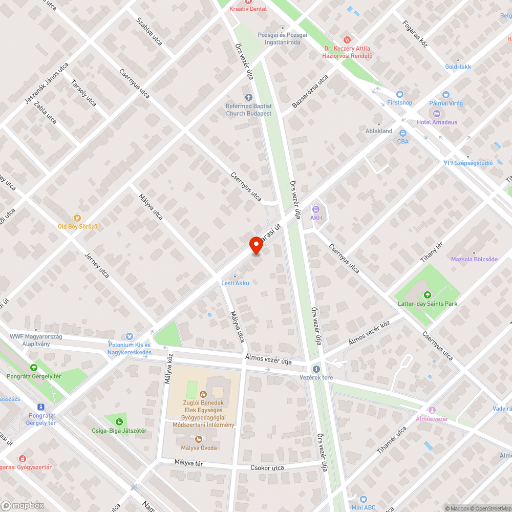 Szabálytalan parkolás bejelentés helye