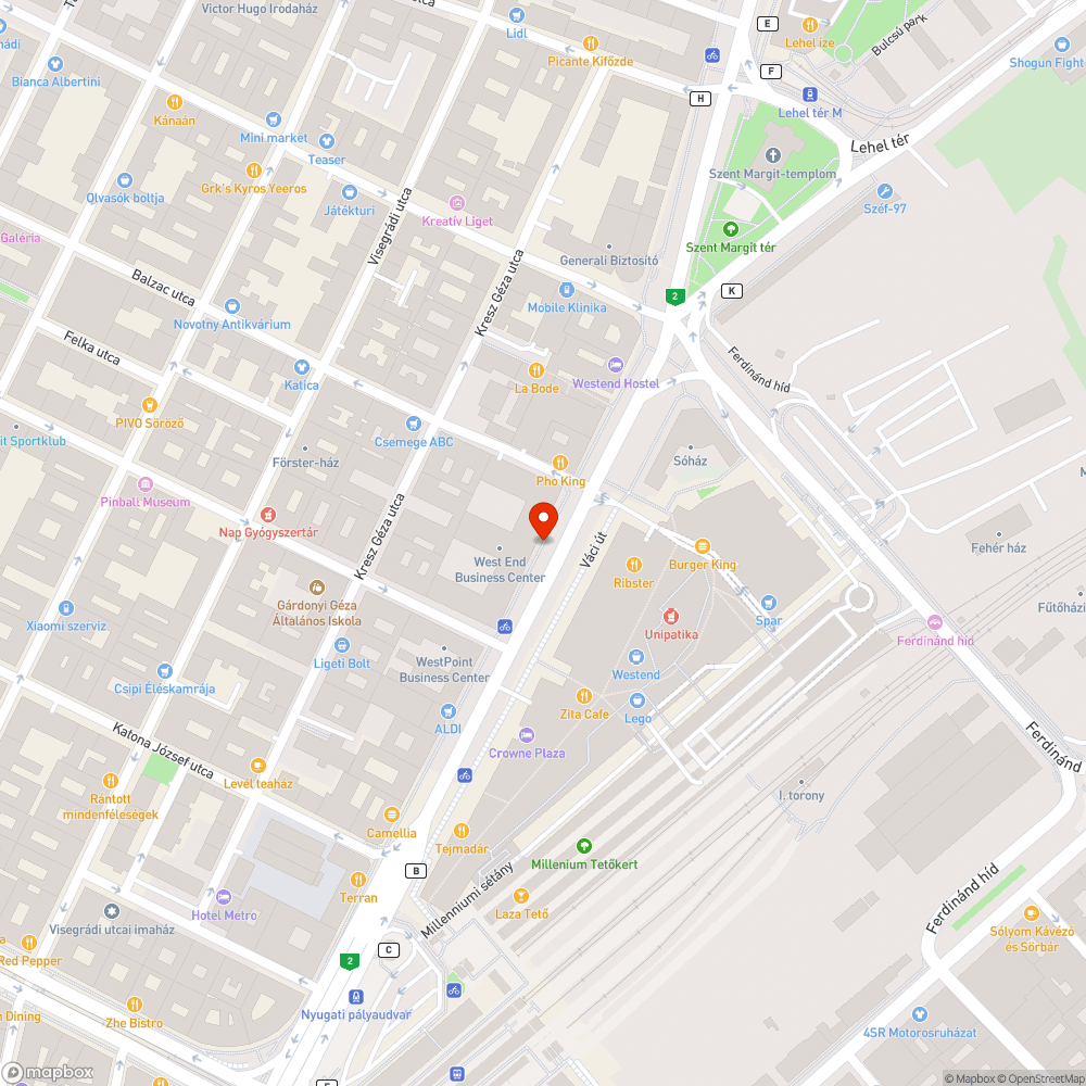 Járdahiba, repedések bejelentés helye