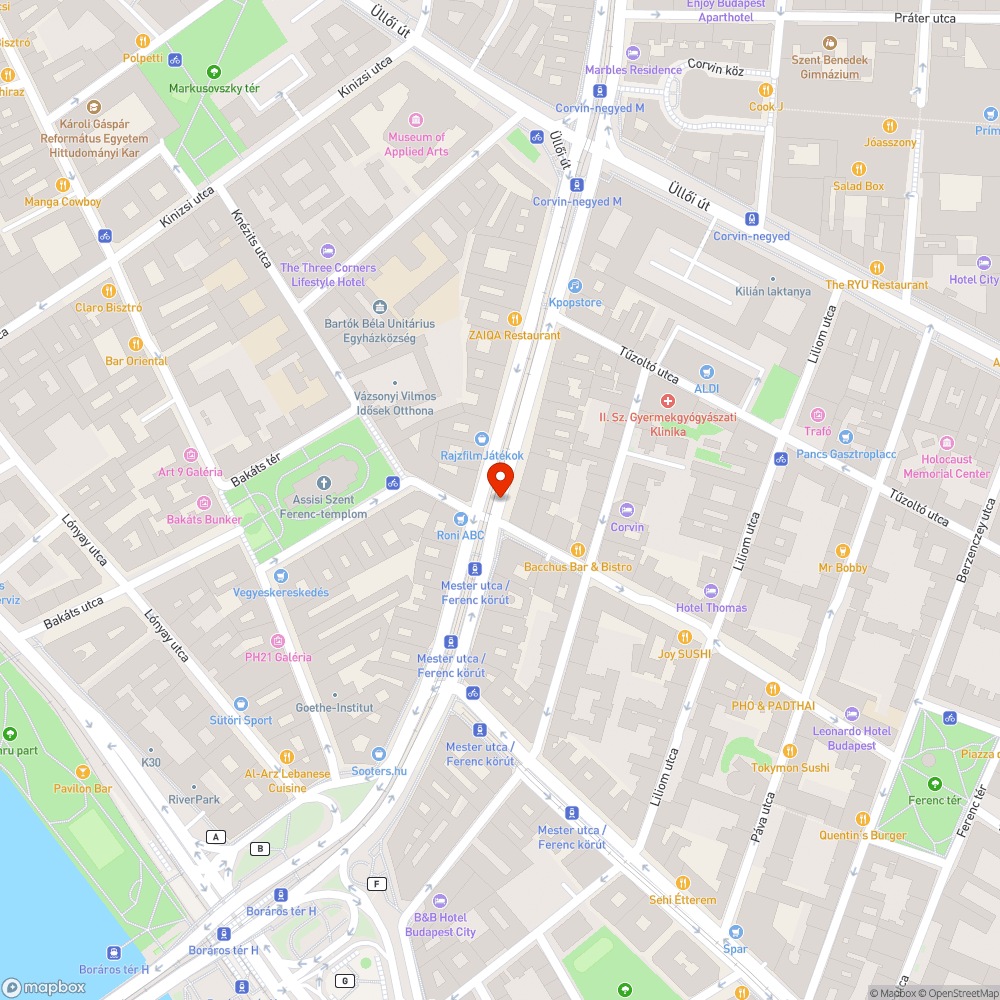 Kidőlt fatámasz bejelentés helye