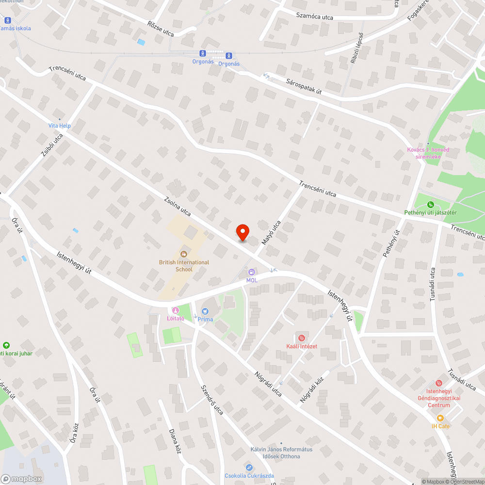 Nem működő köztéri lámpák bejelentés helye