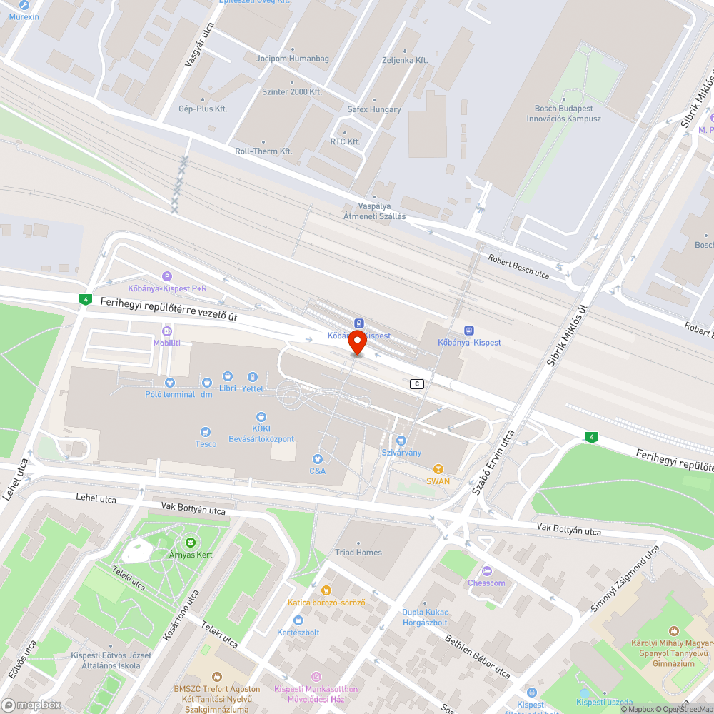 Beázó KöKi I. 3.0 bejelentés helye