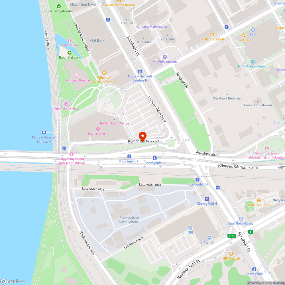 Törött lekvárosüveg a rákóczi híd bicikliúton bejelentés helye