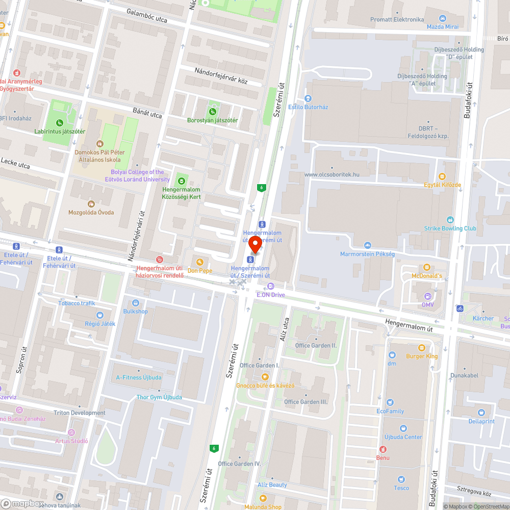 Jelzőlámpa program és kereszteződés optimalizálás bejelentés helye