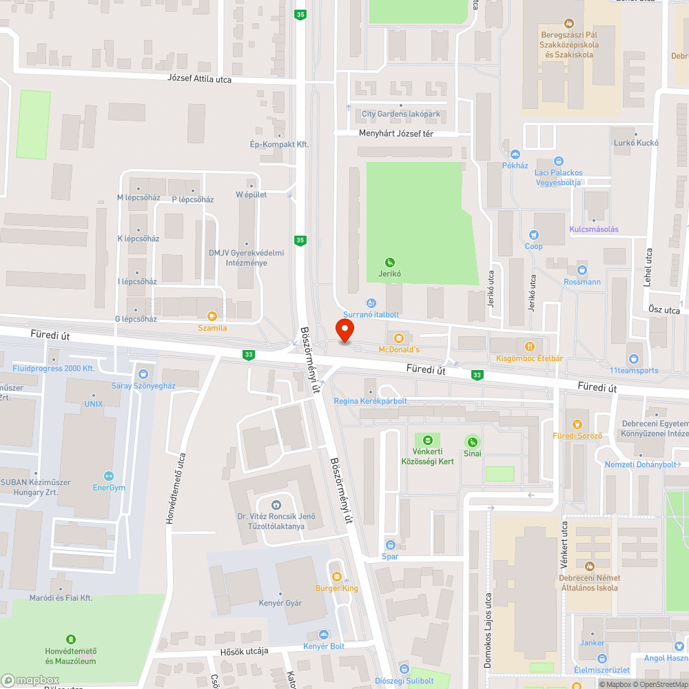 Beszakadt az aszfalt a csatorna mellett bejelentés helye