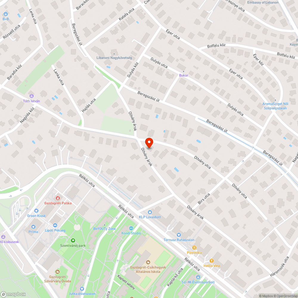 Úttest mellett sziklák bejelentés helye