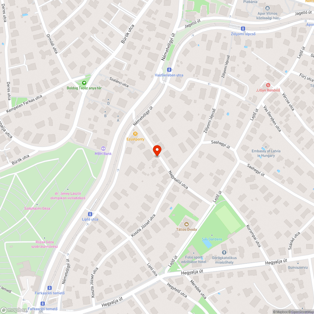 Elhanyagolt villanyoszlop bejelentés helye