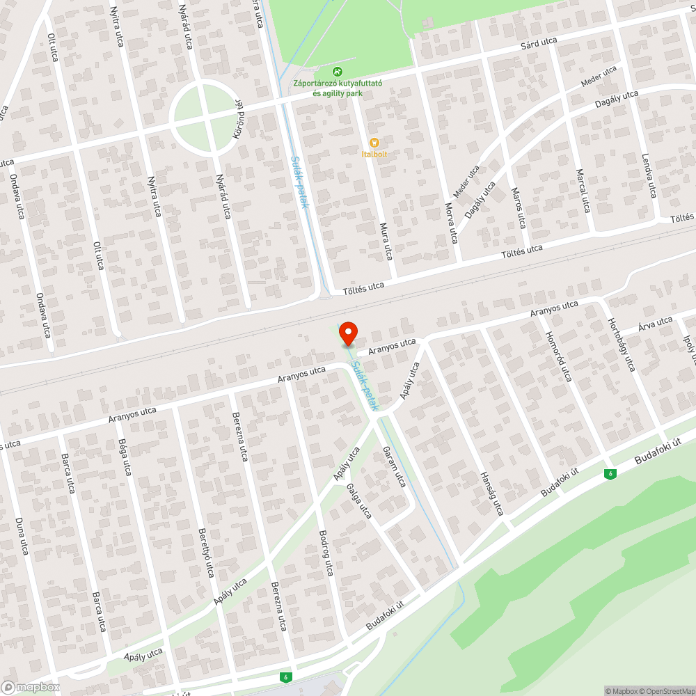 Patakba gurított szemét bejelentés helye