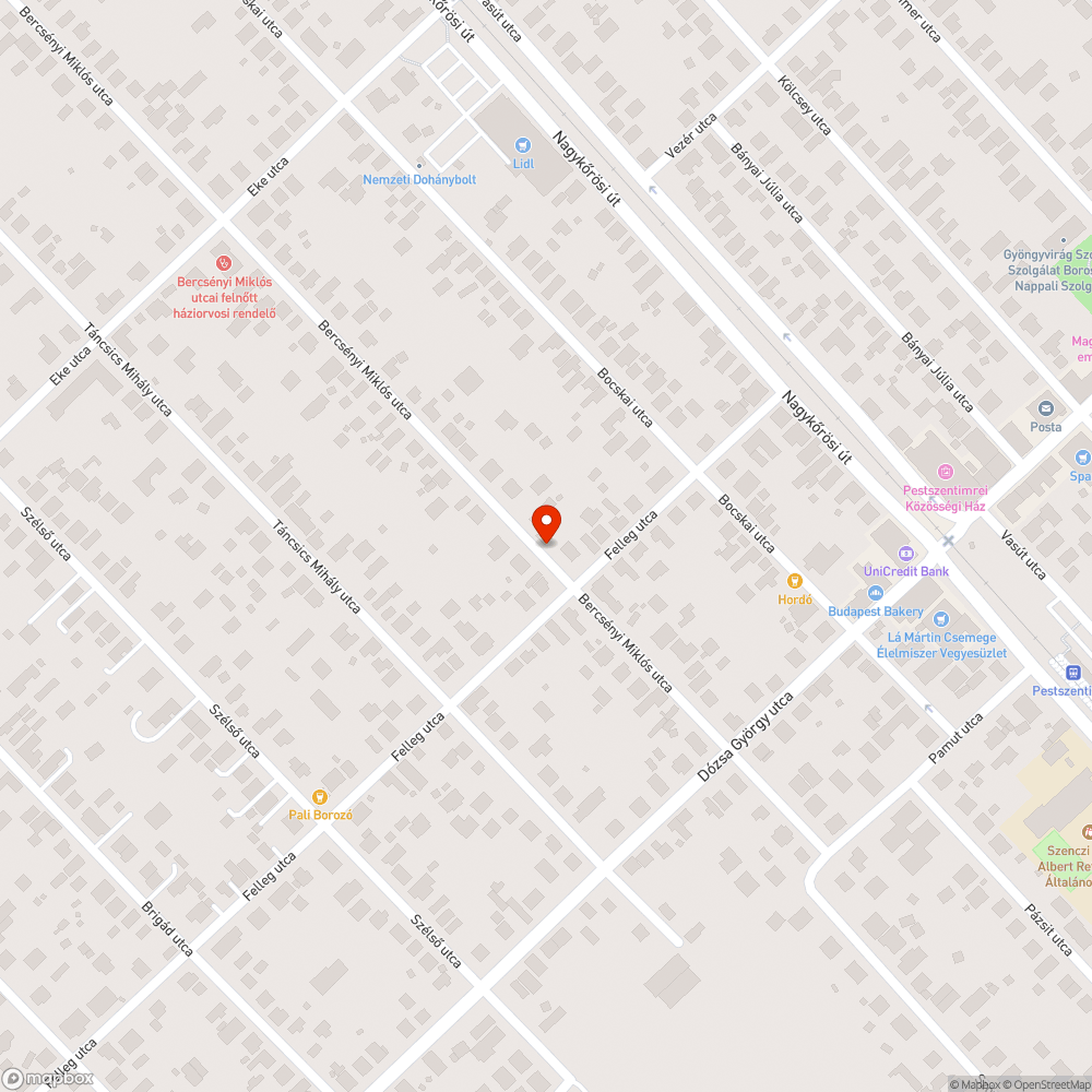 Közvilágítási hiba bejelentés helye