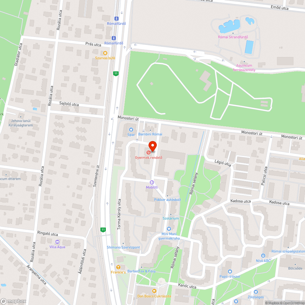 Rugós hinta hiba bejelentés helye