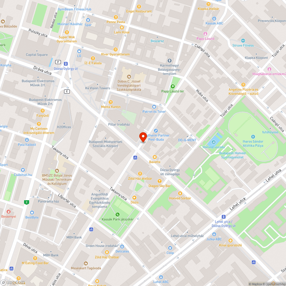 Koszos, szemetes járda bejelentés helye