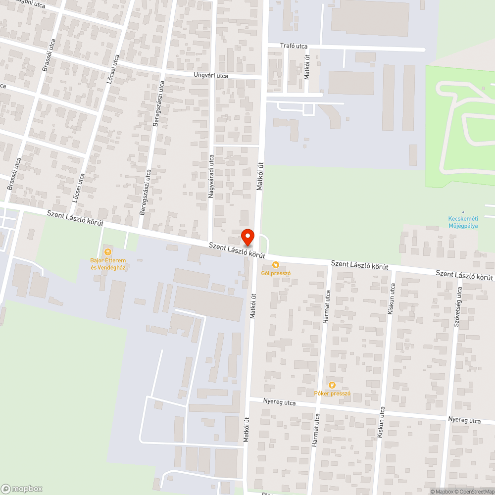 Eldugult víznyelő a Szent László körúton bejelentés helye