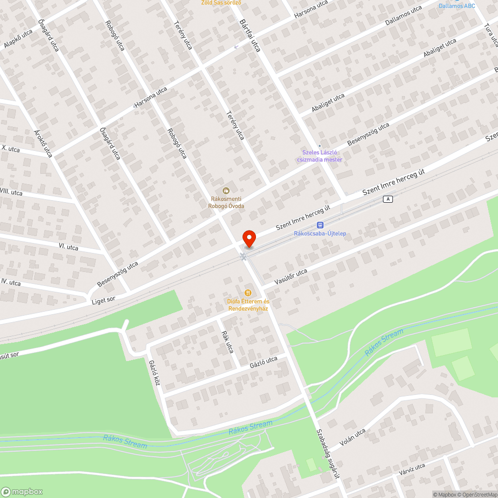 Kiálló drót a korlát mellett bejelentés helye