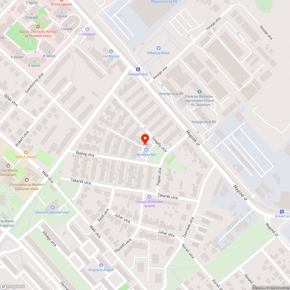 Egy kupac építési hulladék bejelentés helye