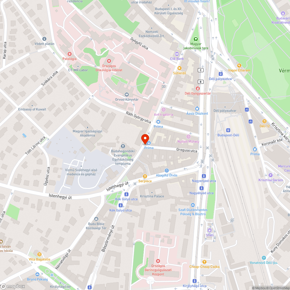 Szemét bejelentés helye