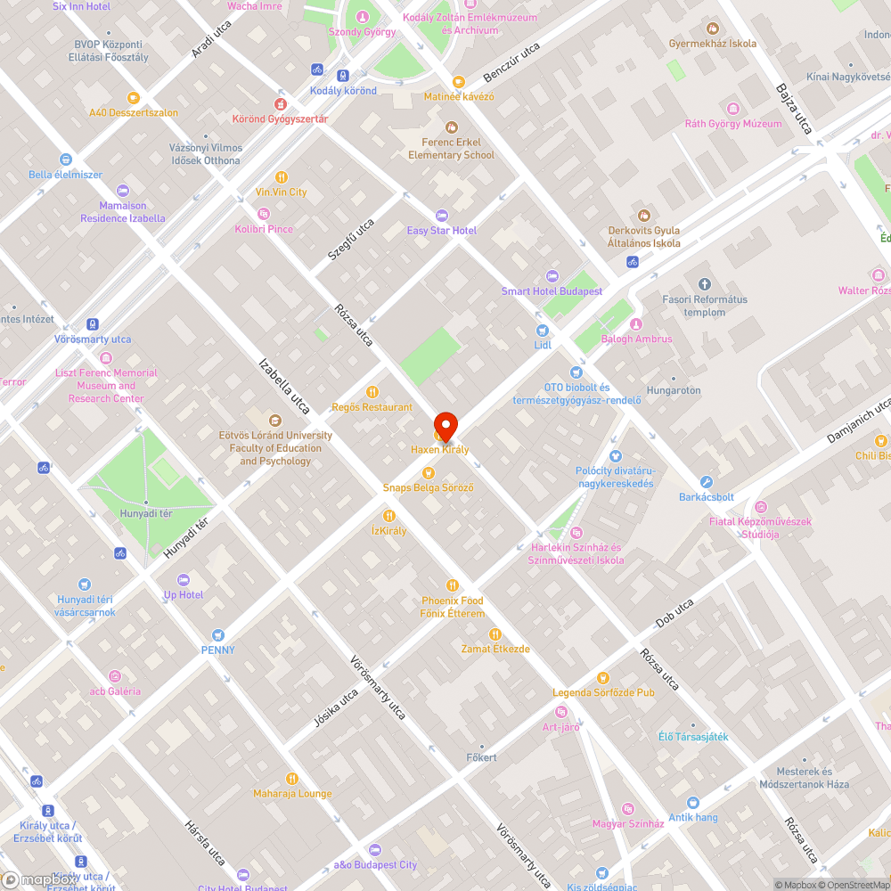 Süllyedés és széttört úttest a kerékpárnyomon bejelentés helye