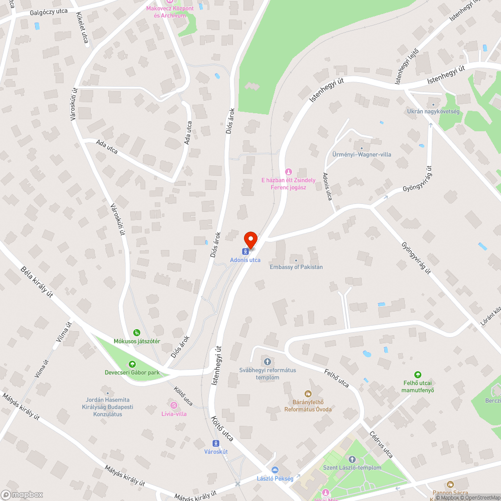 Elhagyott rollerek bejelentés helye