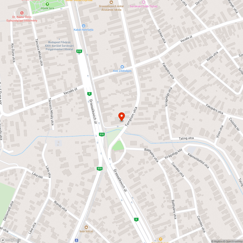 Hivatalból kivont, lejárt műszakis bejelentés helye