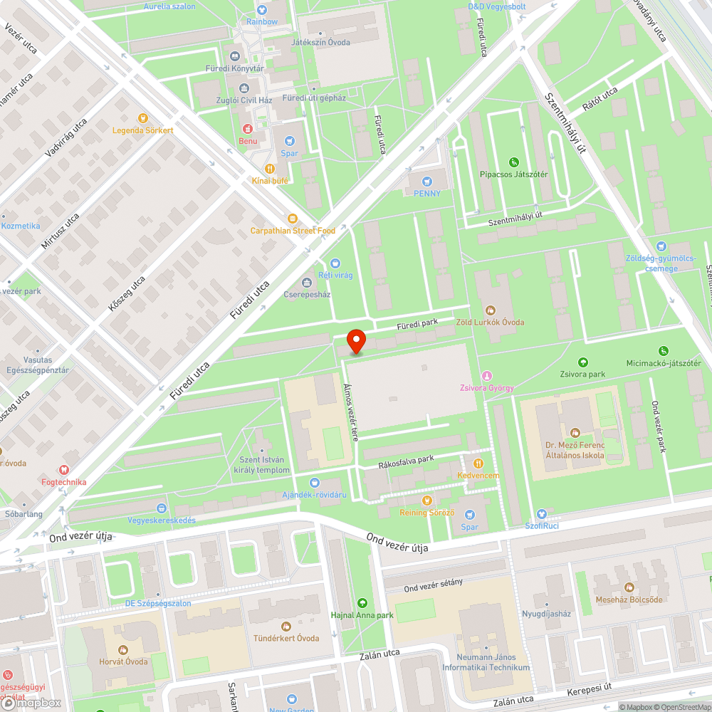 Közvilágítás hiánya bejelentés helye