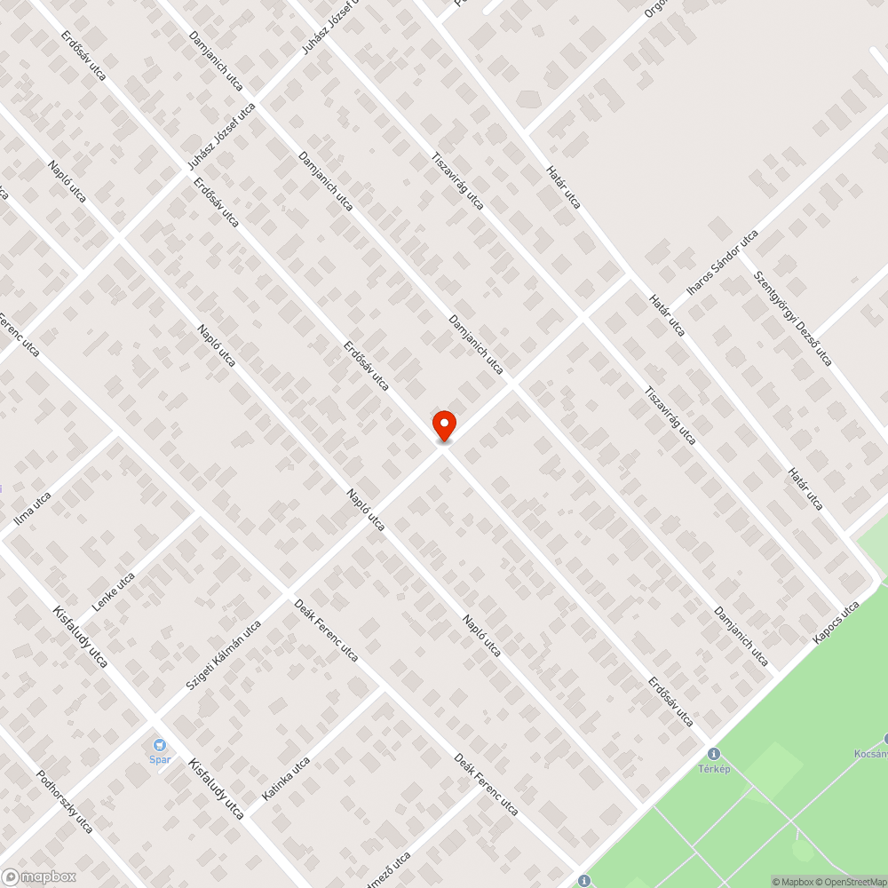 Használhatatlan járda bejelentés helye