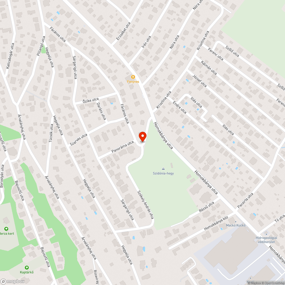 Közterület használat bejelentés helye