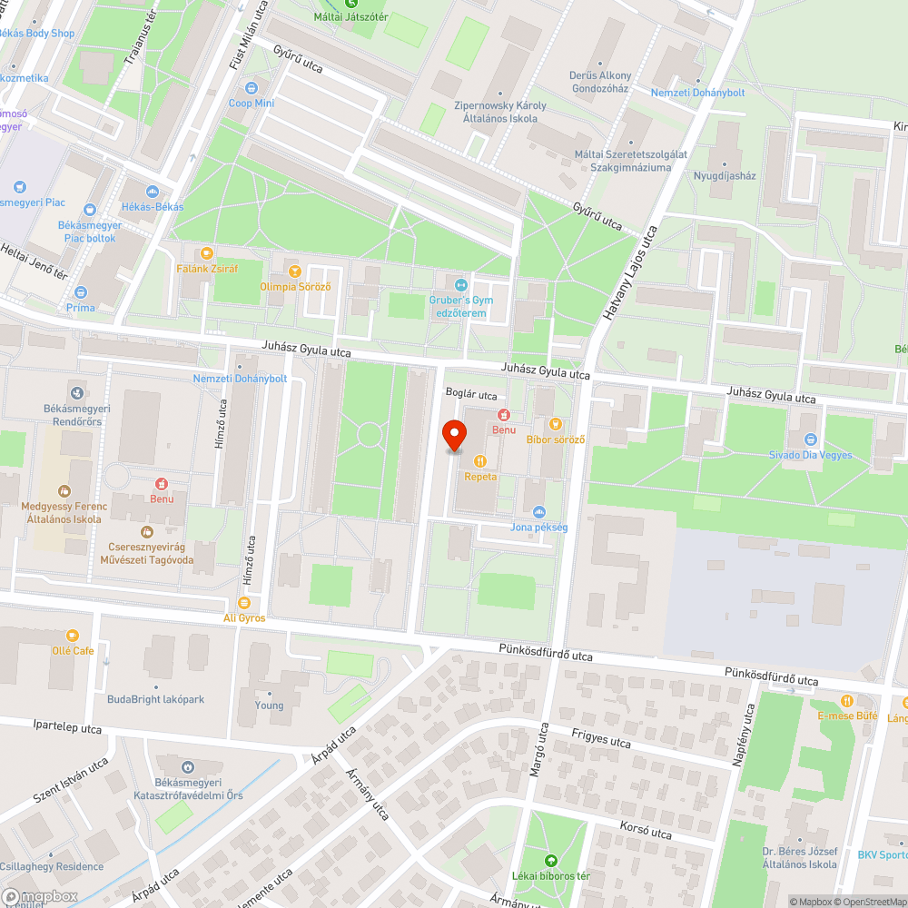 Műszaki lejárt bejelentés helye