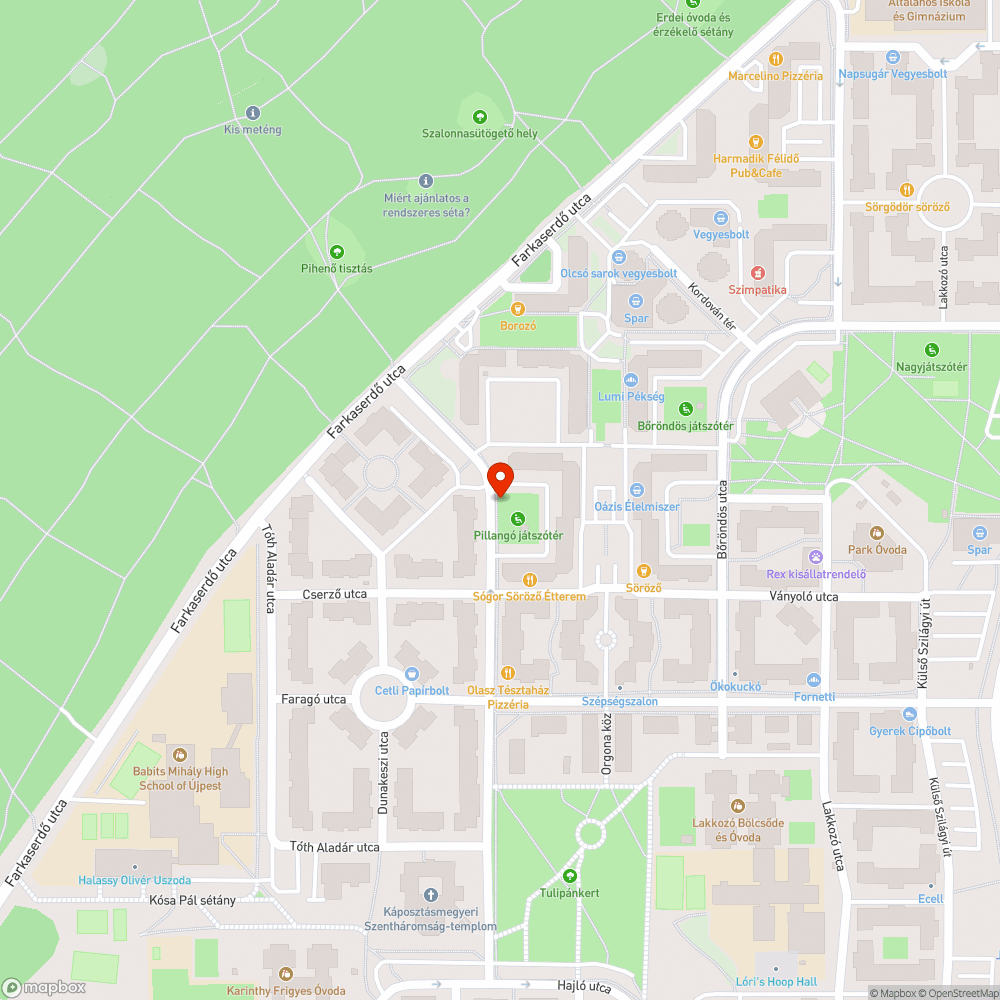 Balesetveszélyes játszótéri kerítés bejelentés helye