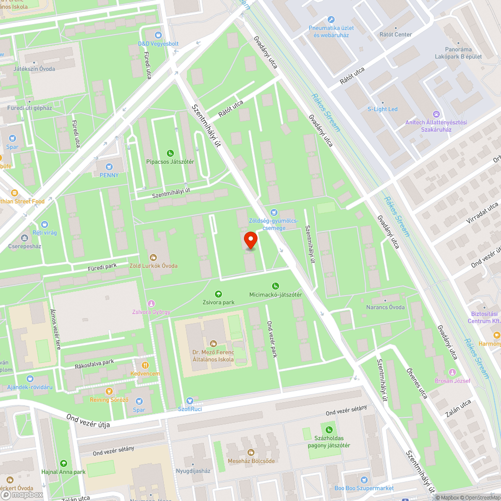 Patkánytetem bejelentés helye