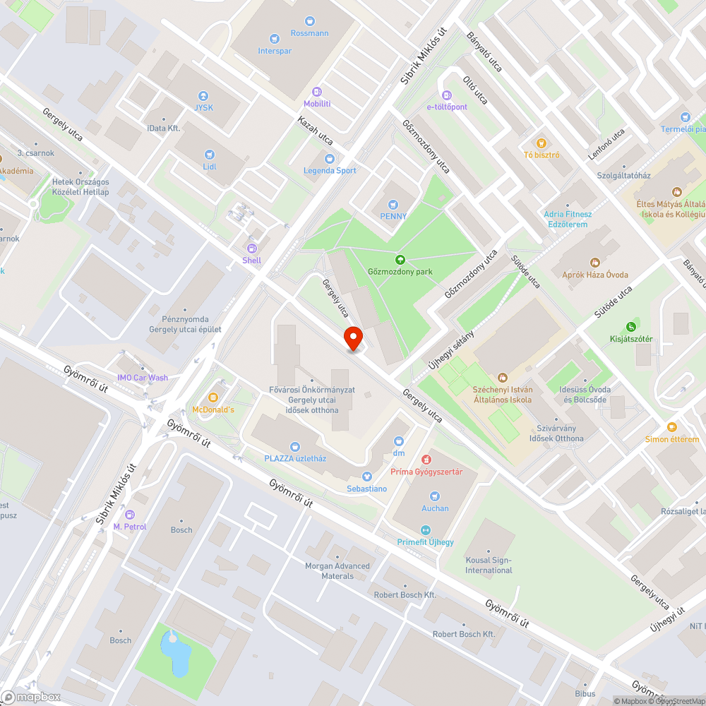 Lerakott roncs bejelentés helye