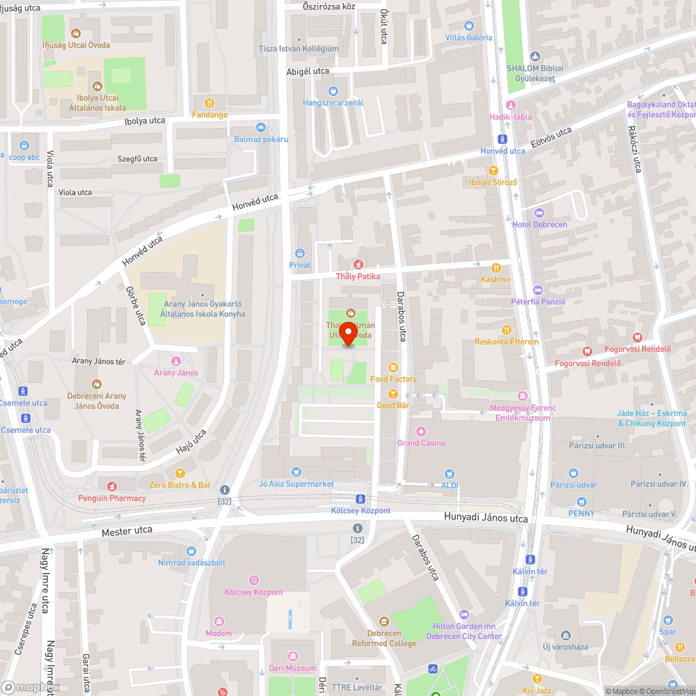 Hibás lámpafej bejelentés helye