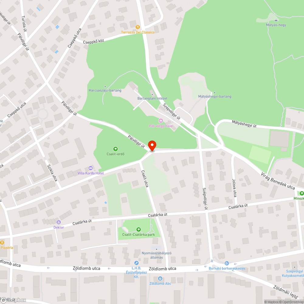 Törött tükör bejelentés helye