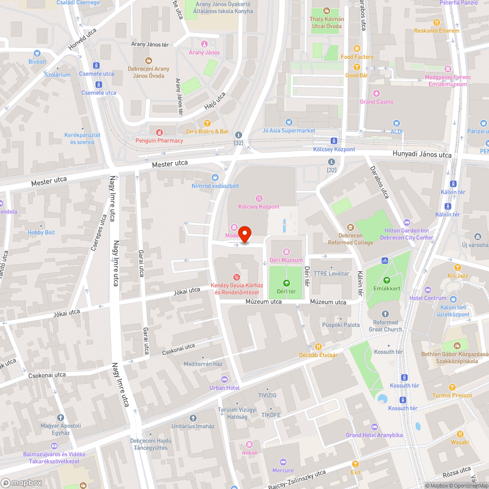 Rossz ajtóka bejelentés helye