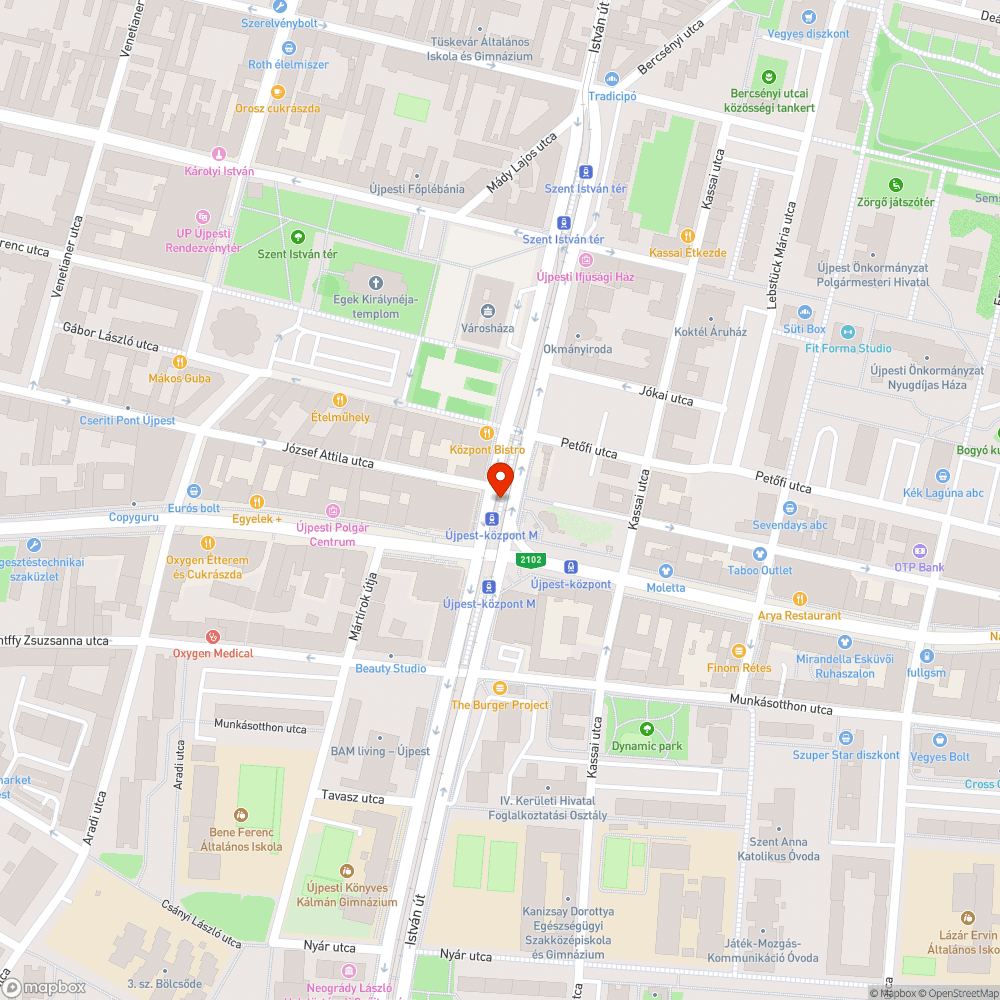 Beszakadt csatornafedél a villamosmegállóban bejelentés helye