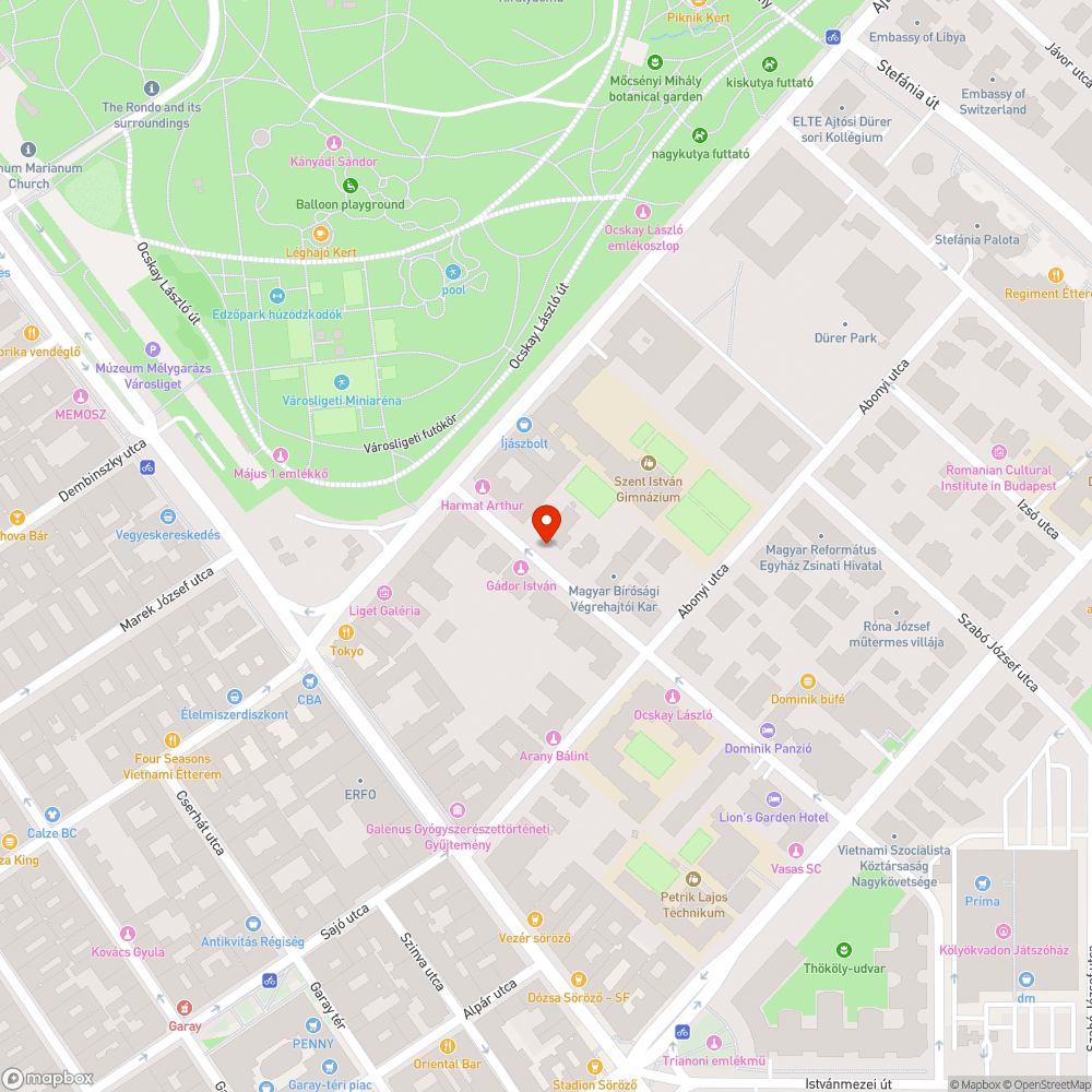 Lekopott útburkolati festés bejelentés helye