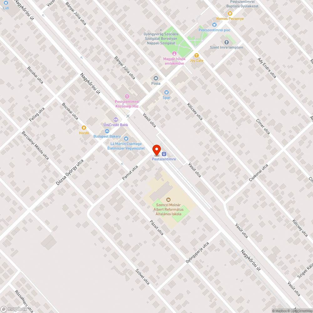 Átkelő hiánya bejelentés helye