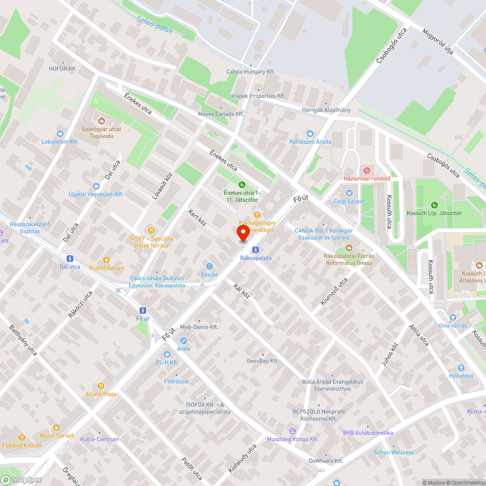 Hiányos padok bejelentés helye