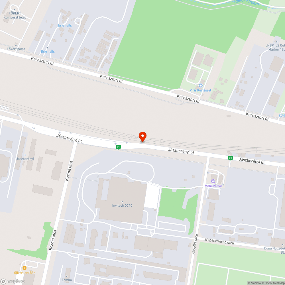 Borzasztó útminőség bejelentés helye