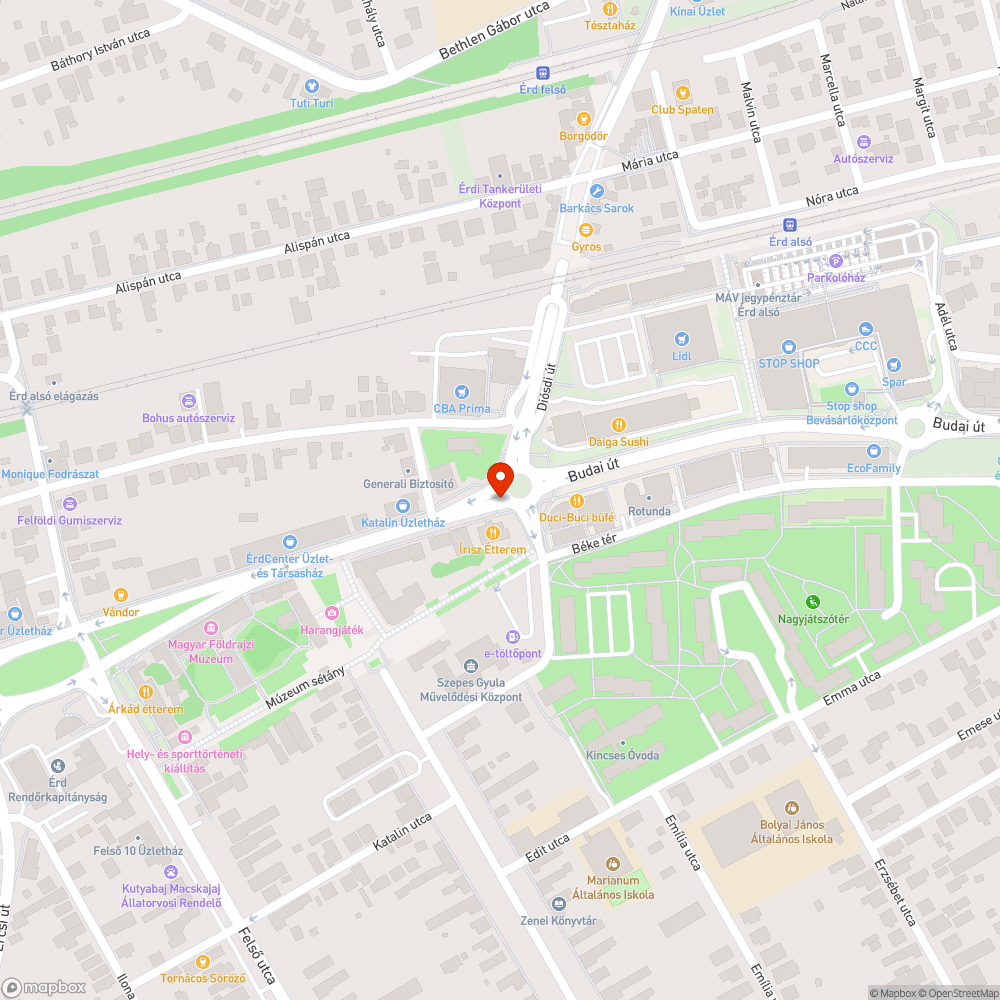 Szabálytalan tábla bejelentés helye