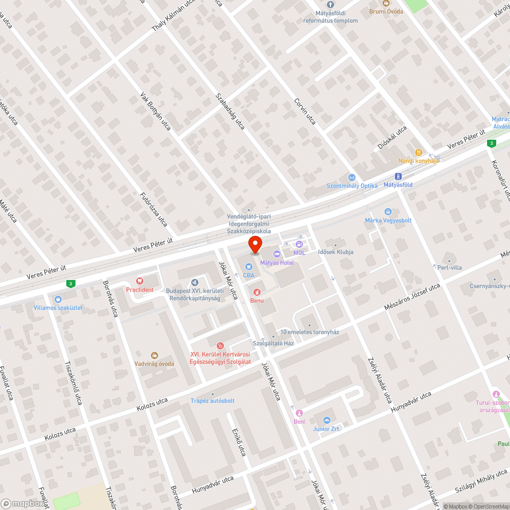 Szeméthalom bejelentés helye