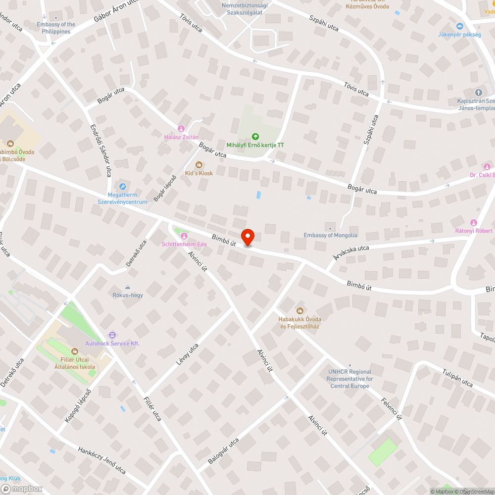 Parkolósáv? bejelentés helye